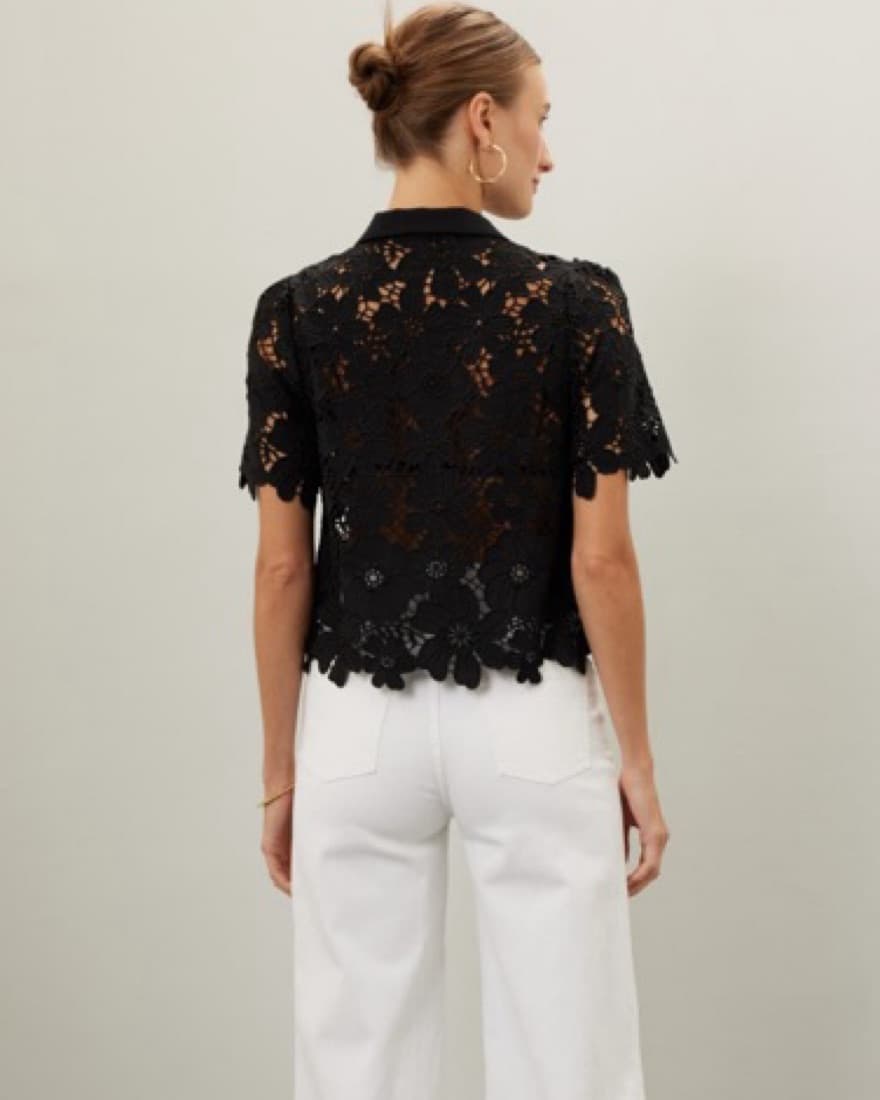 Milly Addison Roja Lace Top  - Image 4