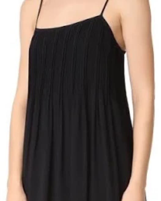 Vince Pintuck Silk Maxi Dress  - Image 3