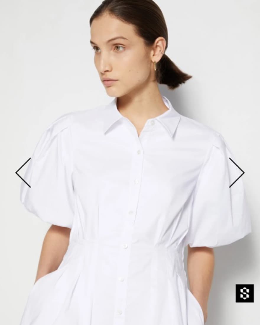 Jonathan Simkai Cleo Mini Shirt Dress - Image 2