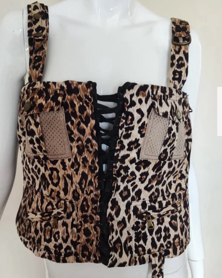 Dolce And Gabbana Leopard Corset  - Image 2