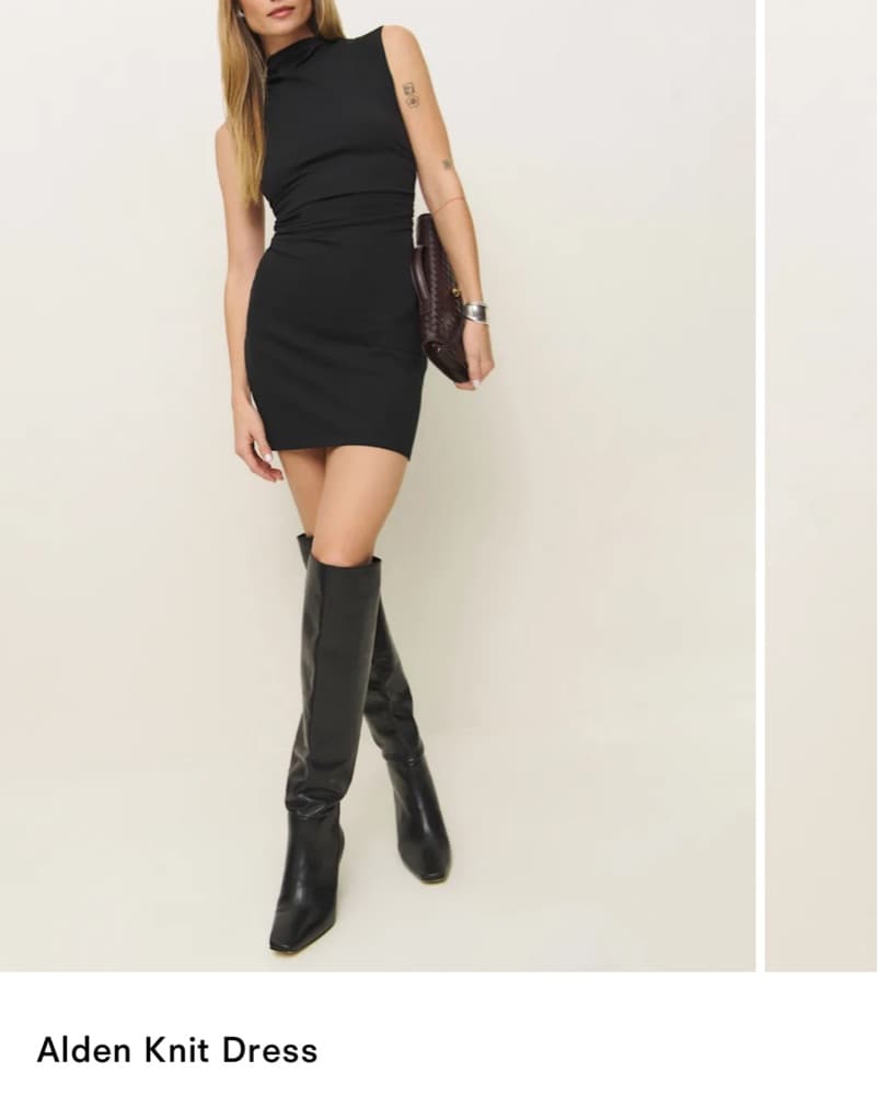 Reformation Alden Knit Dress - Image 2