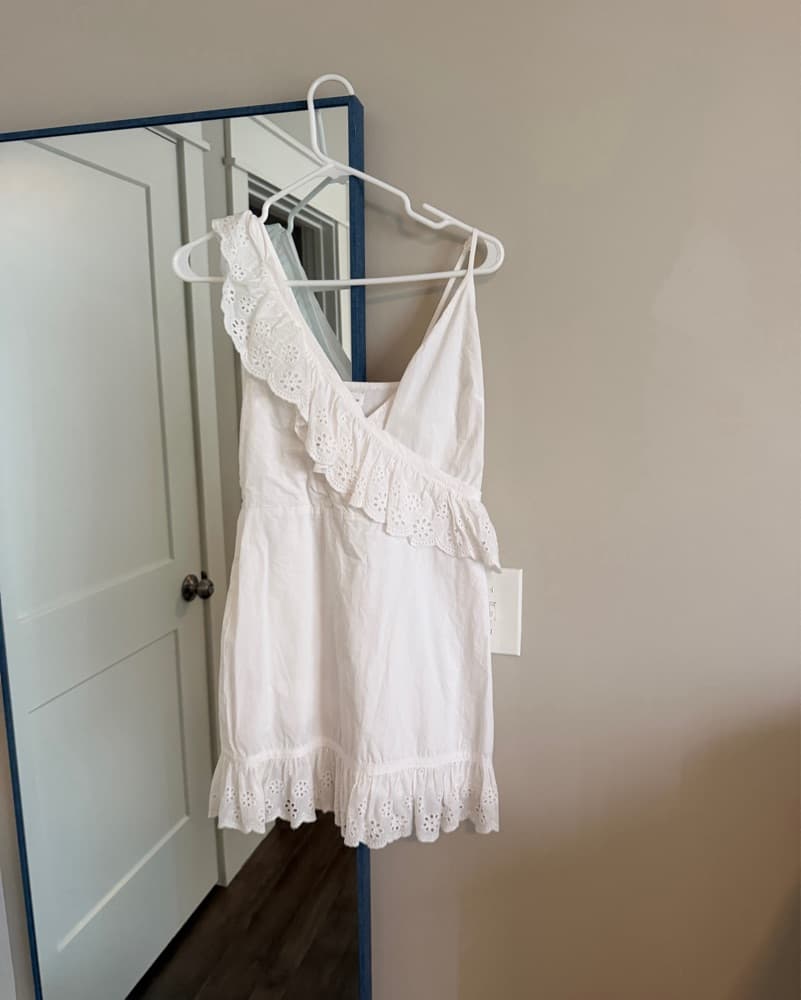 Revolve White Mini Dress - Image 1