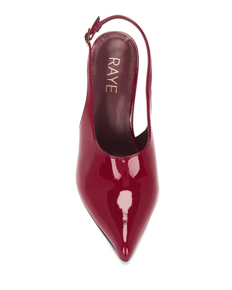 Raye Striking Red Slingback Heels - Image 1