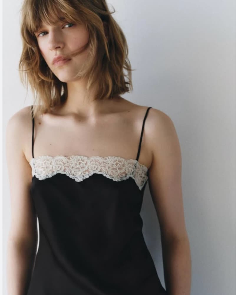 Zara Lace Tank - Image 1