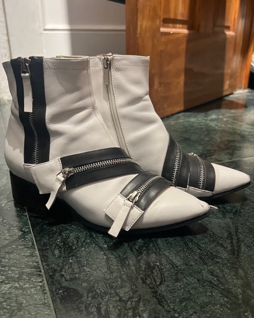 Jeffrey Campbell Zipper Booties - Image 3