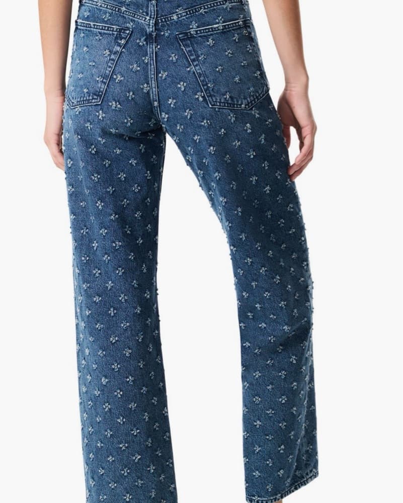 Rag & Bone Clip Dot Straight Leg Jeans - Image 3
