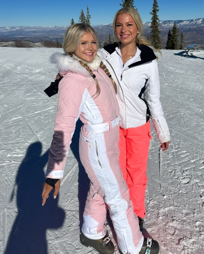 Tipsy Elves Pink Ski suit - Image 1