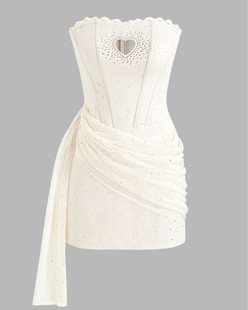Cider - Heart Cut Out Dress  - Image 1