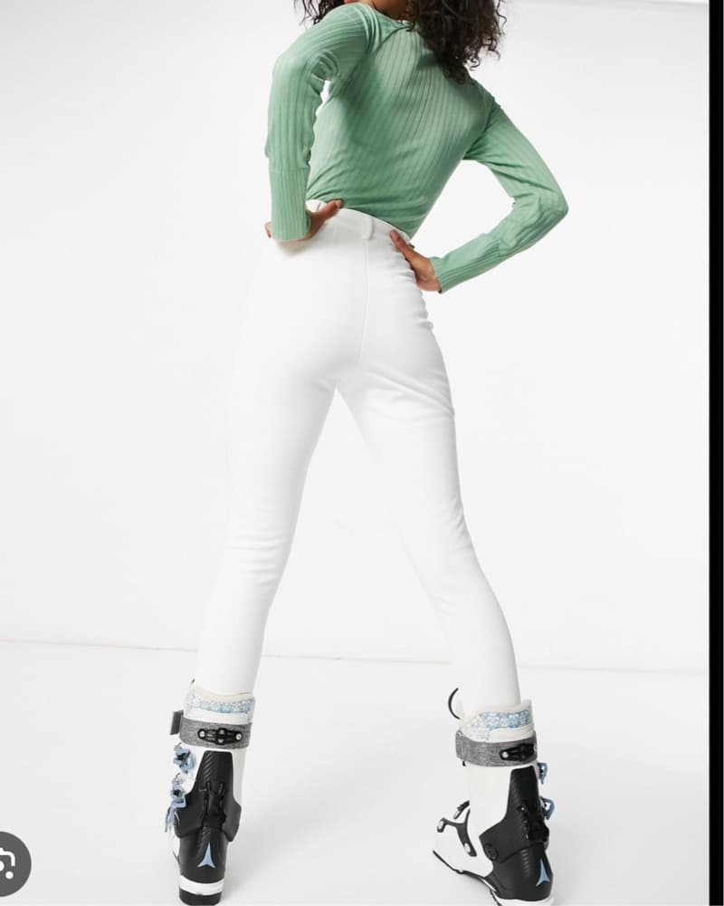 White Skinny 4505 Ski Pants  - Image 4