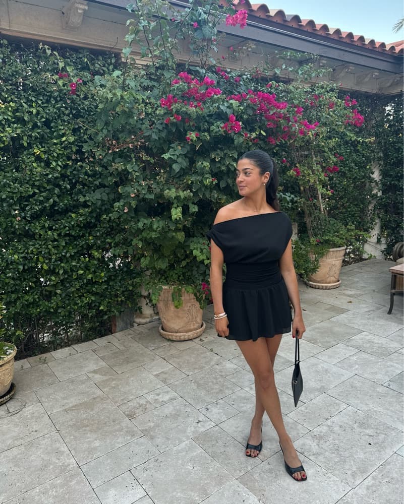 Frankies Bikini Off The Shoukder Dress - Image 1