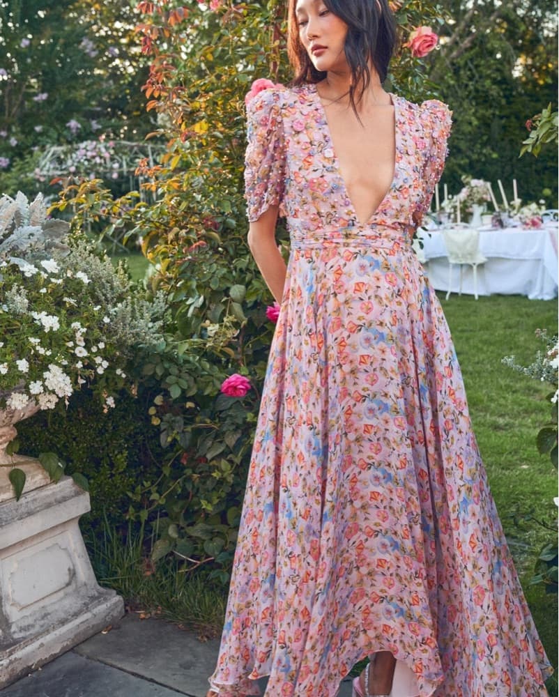 LoveShackFancy Akira Dress - Image 1