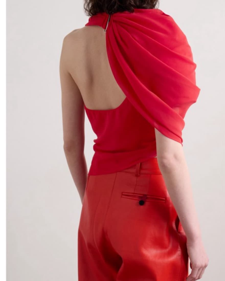 JACQUEMUS one-sleeve draped Top - Image 5