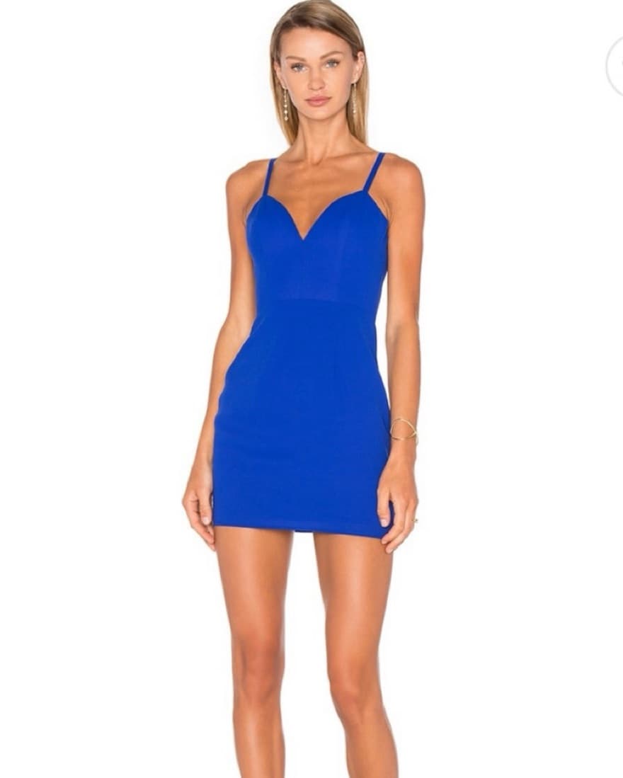 Cobalt Blue Revolve Dress - Image 3