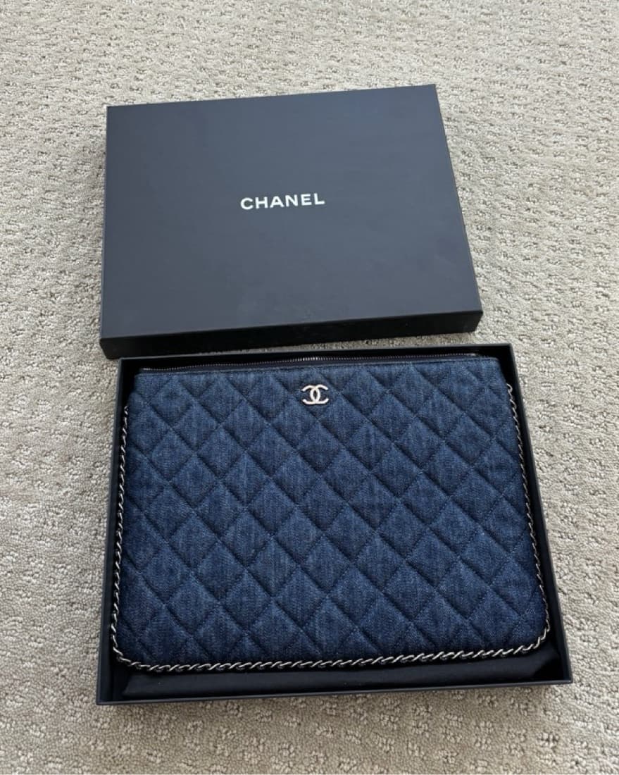Chanel Denim Bag - Image 1