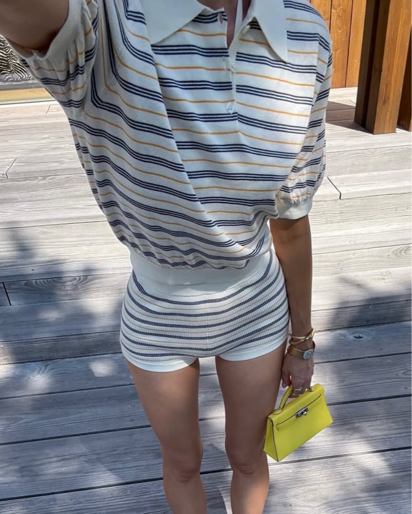 Helsa polo knit set - Image 1