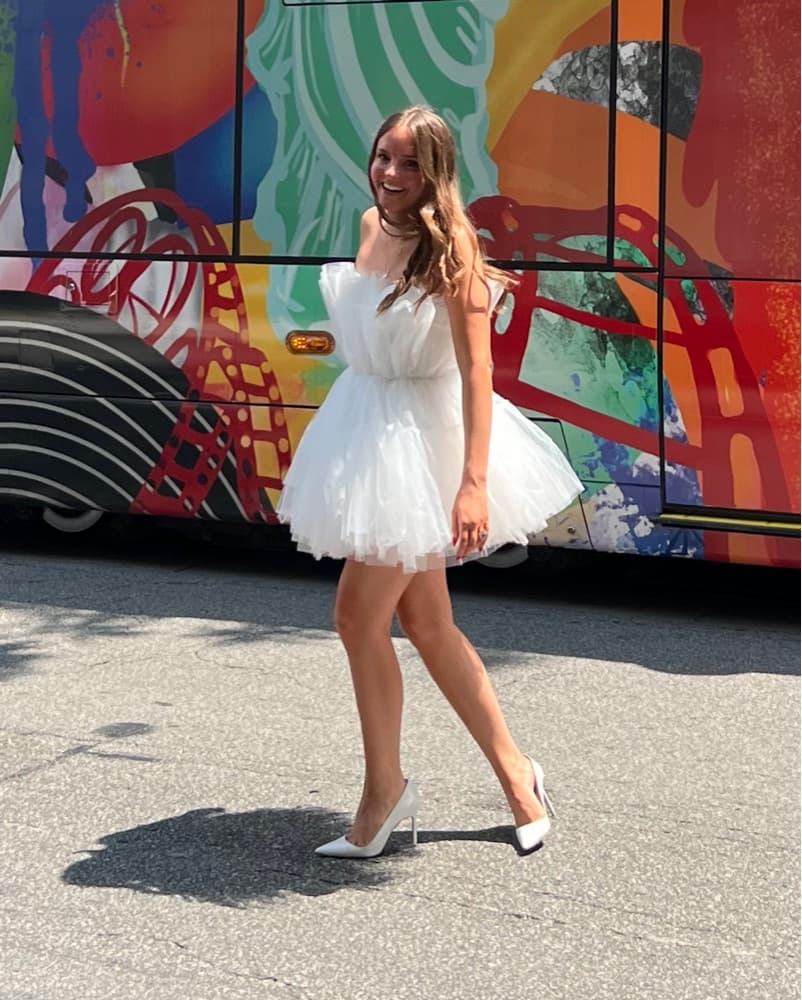 Untamed Petals Millie Tulle Dress - Image 2