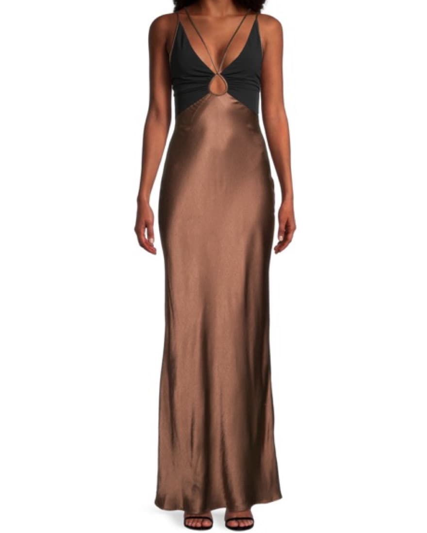 Bec & Bridge Kehlani V Cut-Out Maxi Dres - Image 1