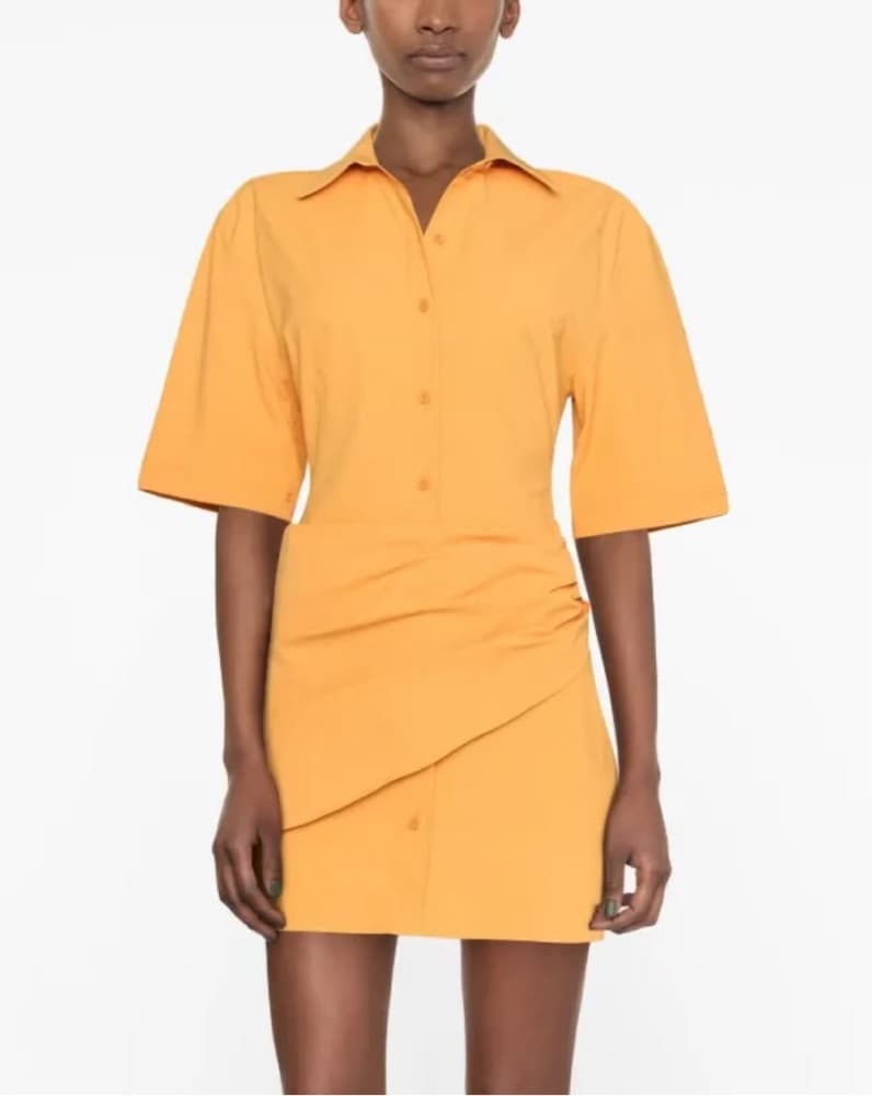 Jacquemus La Robe Camisa Dress in Tanger - Image 2