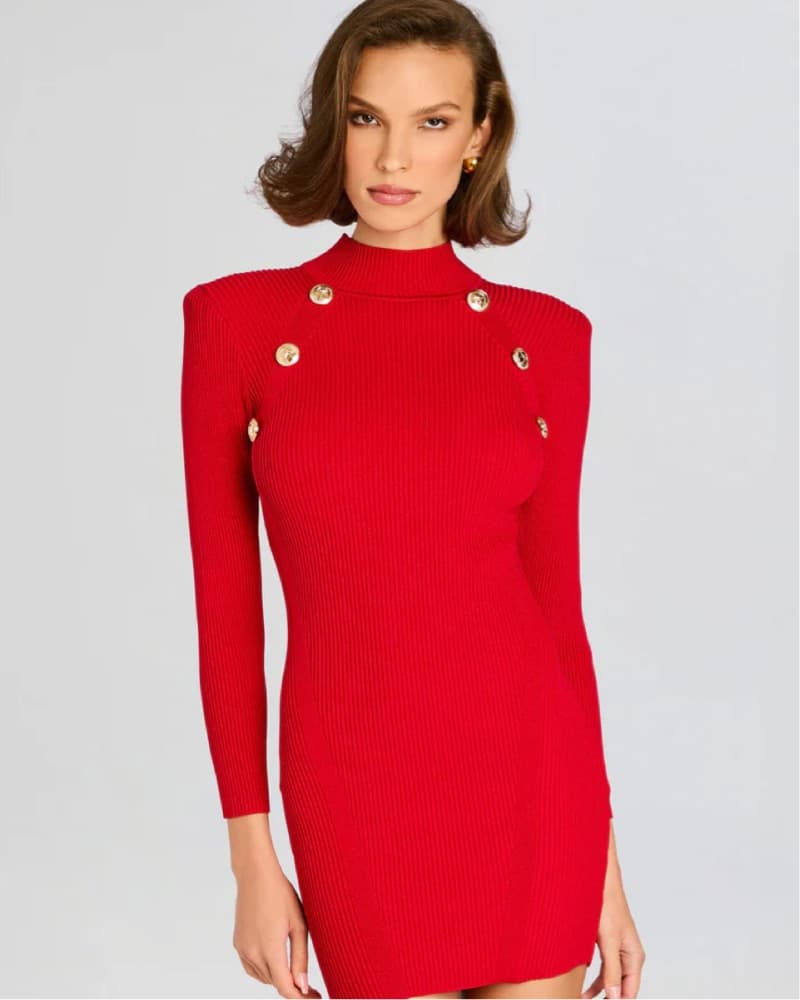Red Retrofête Dress - Image 3