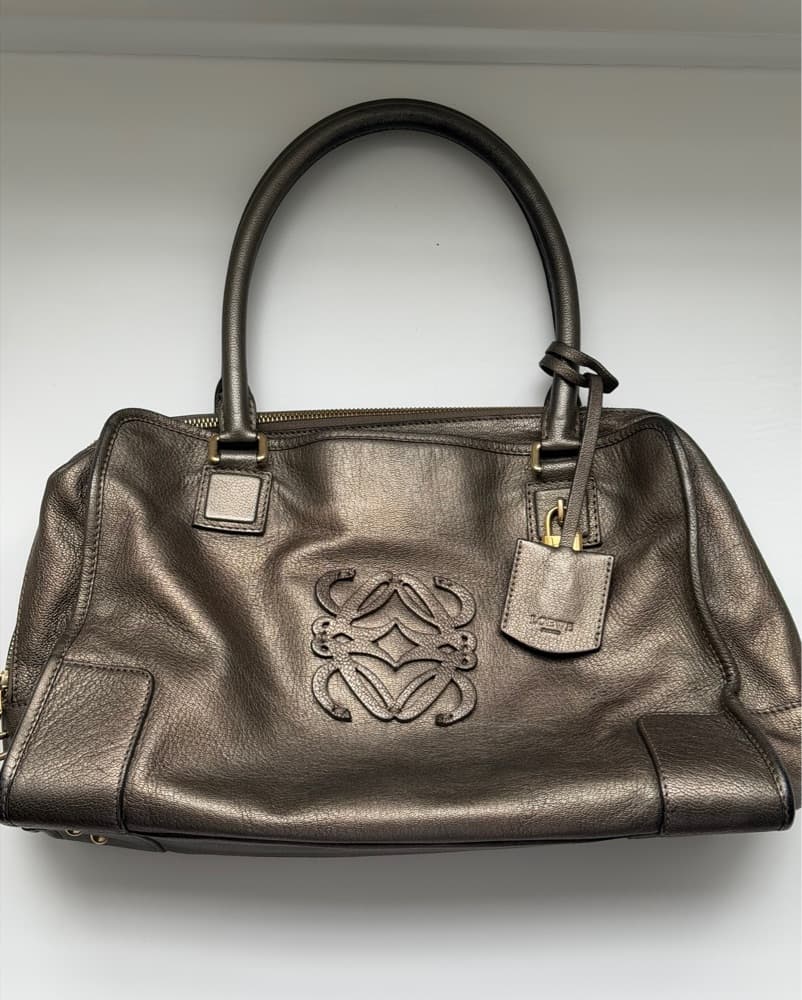 Loewe Amazona Anagram Metallic Bag - Image 2