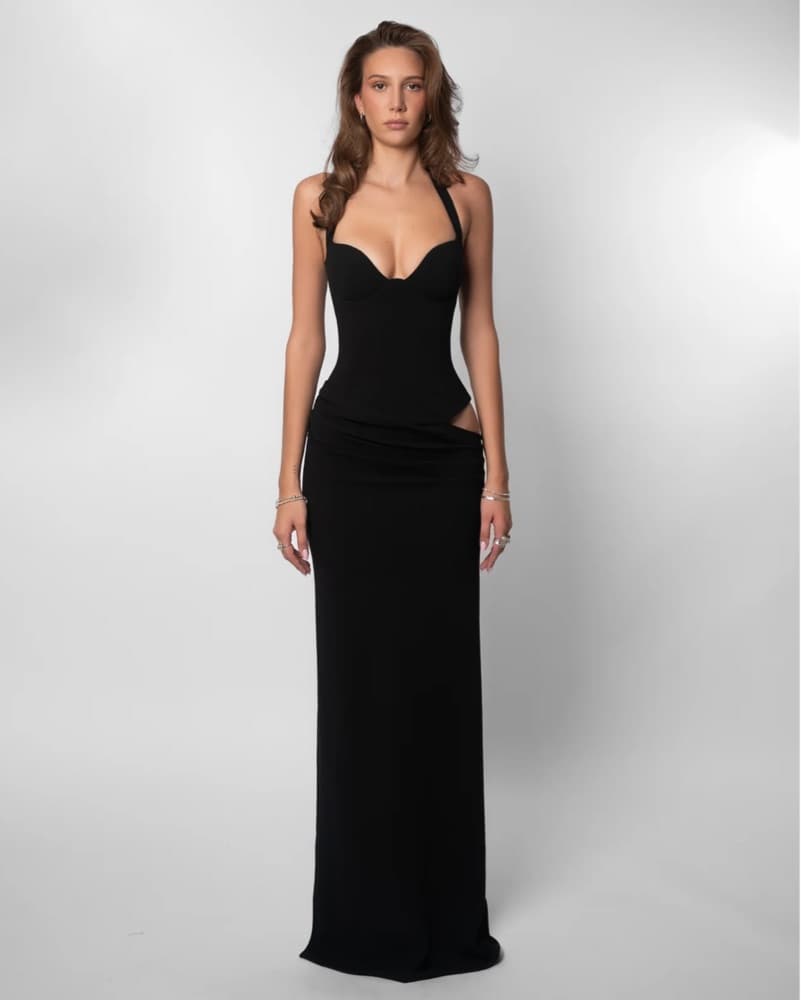 Fenity Black Hailey Dress - Image 3
