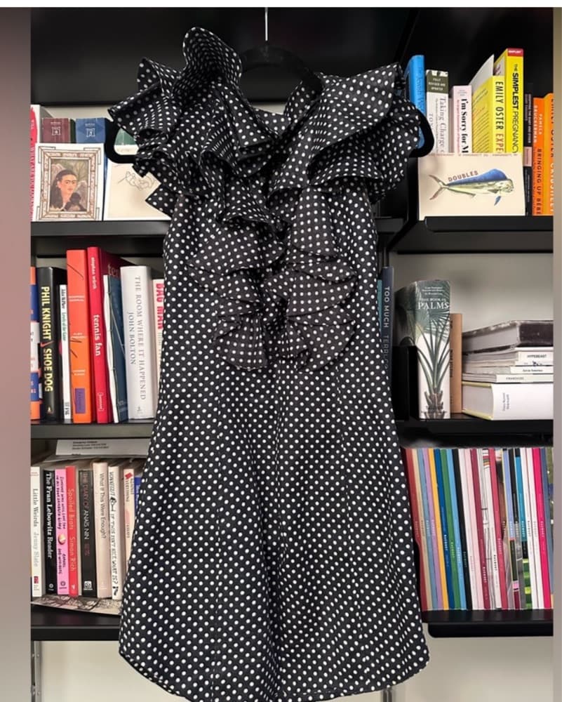 Zimmermann Polka Dot Ruffle Sleeve Mini  - Image 4