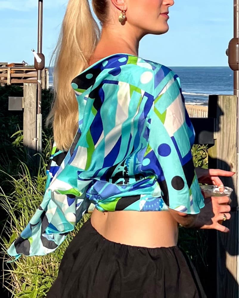 Pucci Silk Top - Image 4