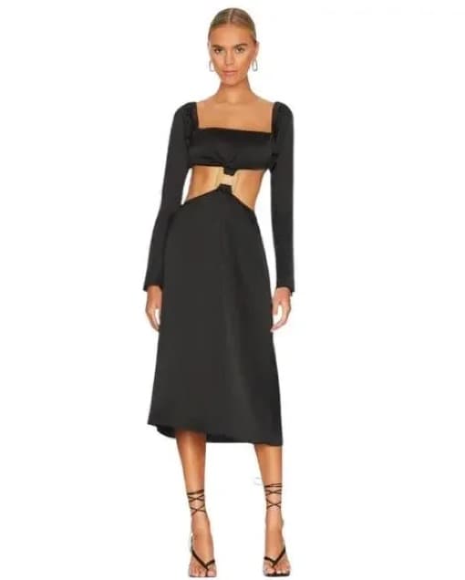 We Wore What Drop Waist Maxi Dress - Image 3