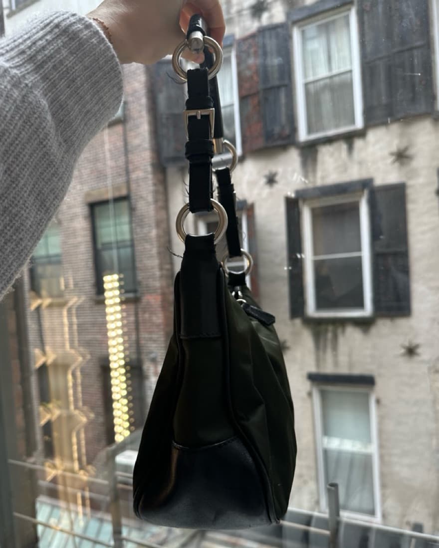 PRADA Green Windbreaker Bag - Image 4
