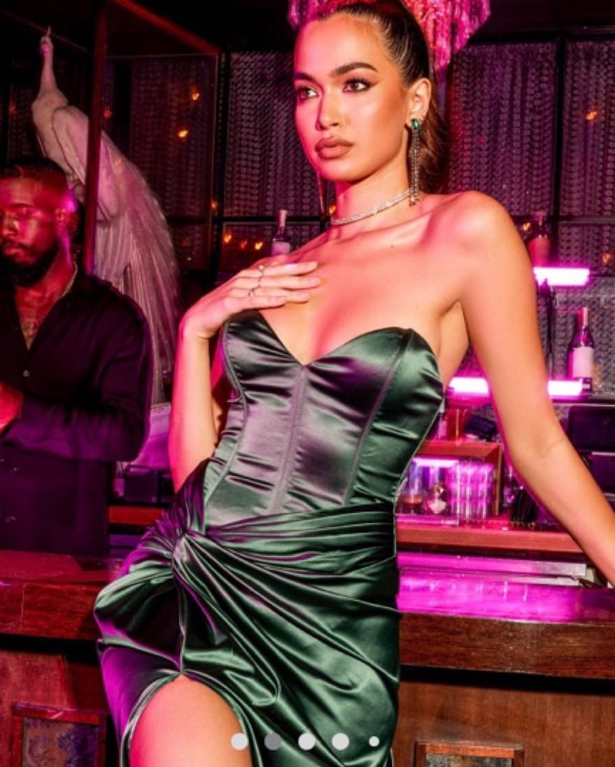 Green Formal Dress - Image 2