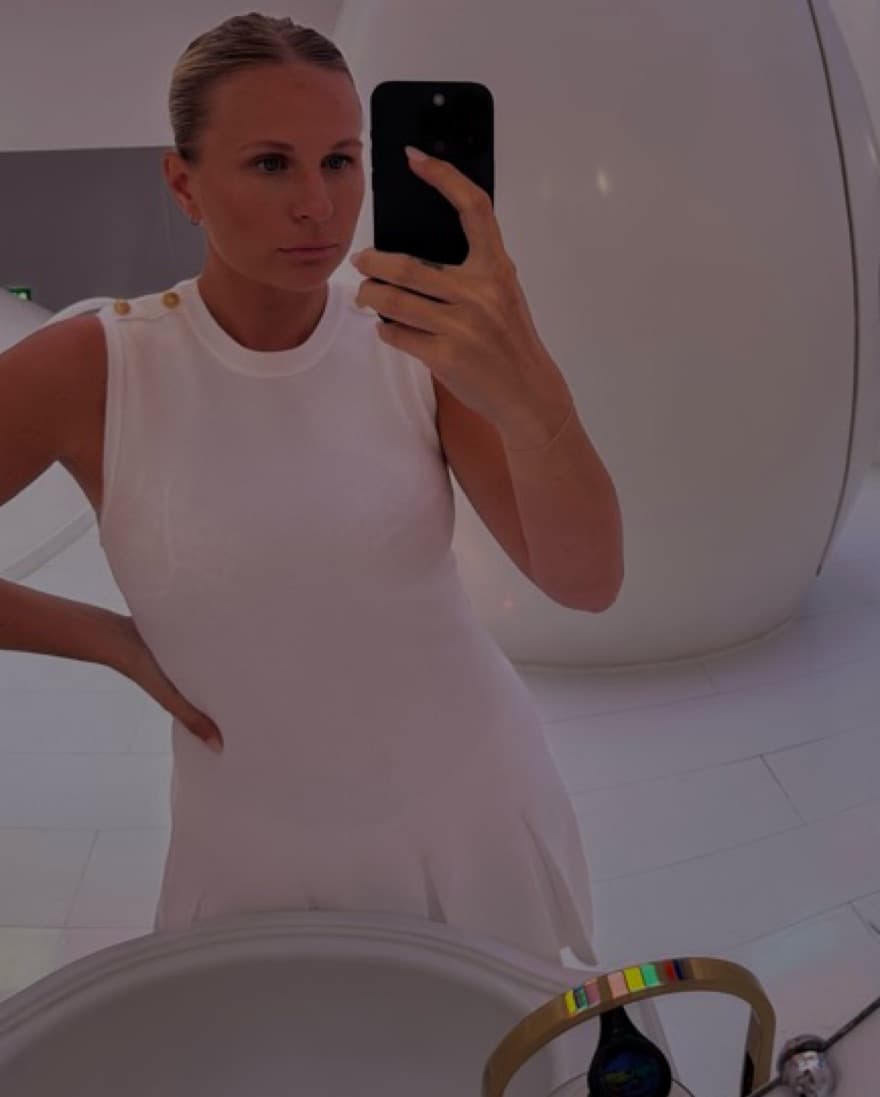 White Tennis Dress - Image 2