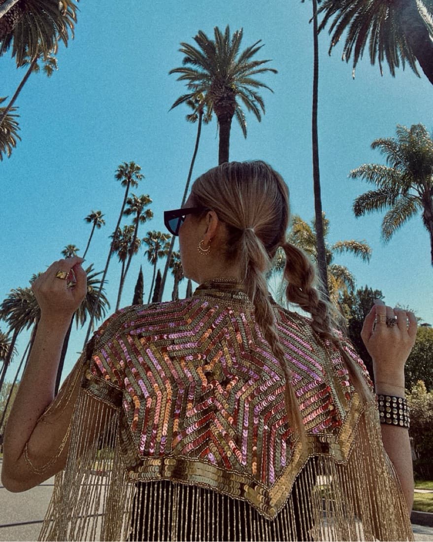 Gold Fringe Festival Top - Image 1