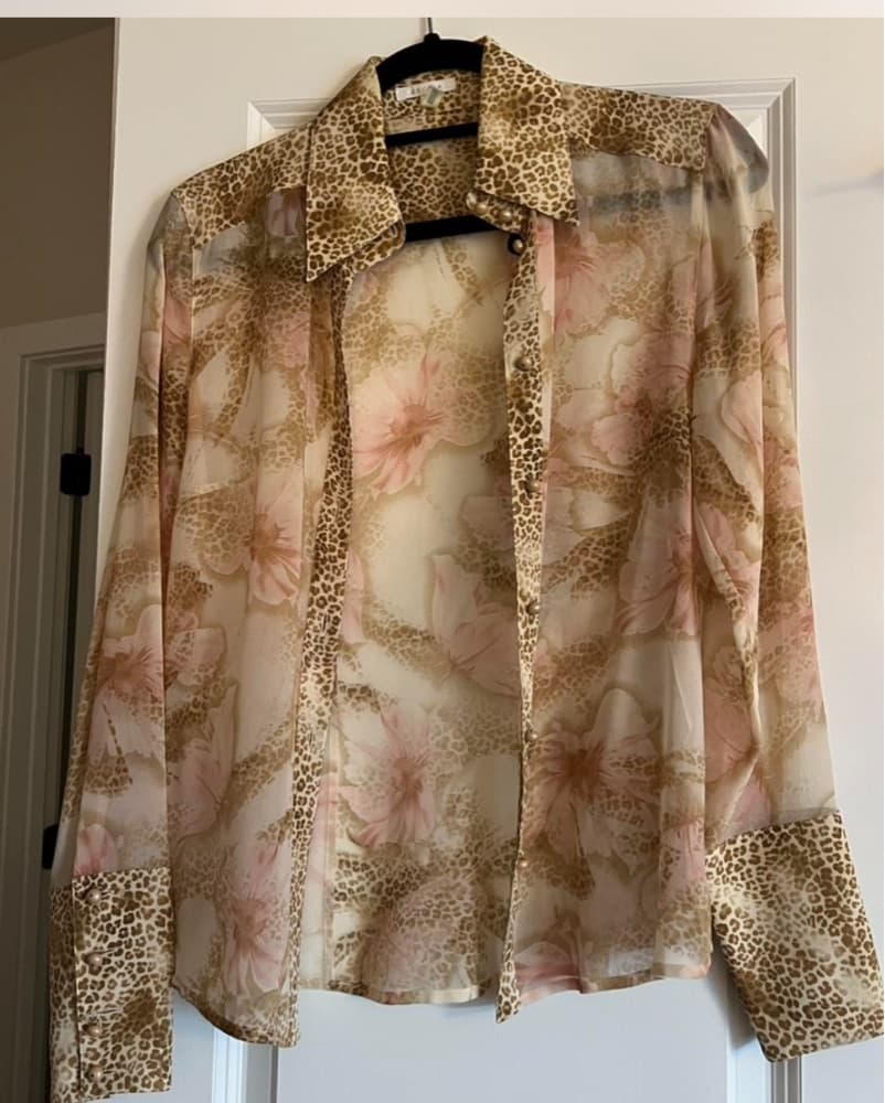 Escada Silk Blouse - Image 1