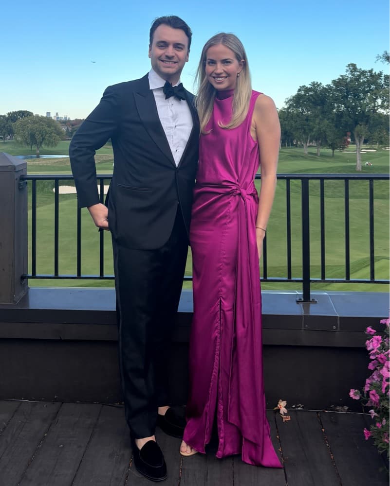 Baobab Pink Satin Dress - Image 1