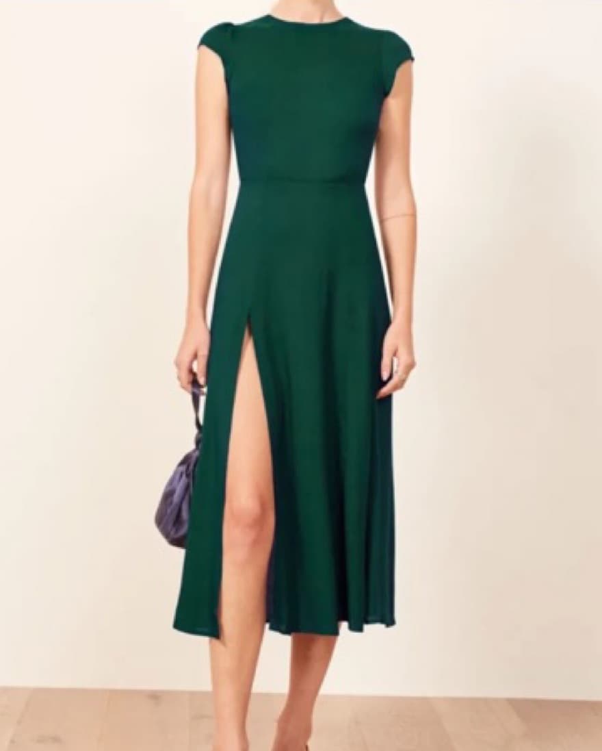 Reformation Emerald Gavin Dress - Image 1
