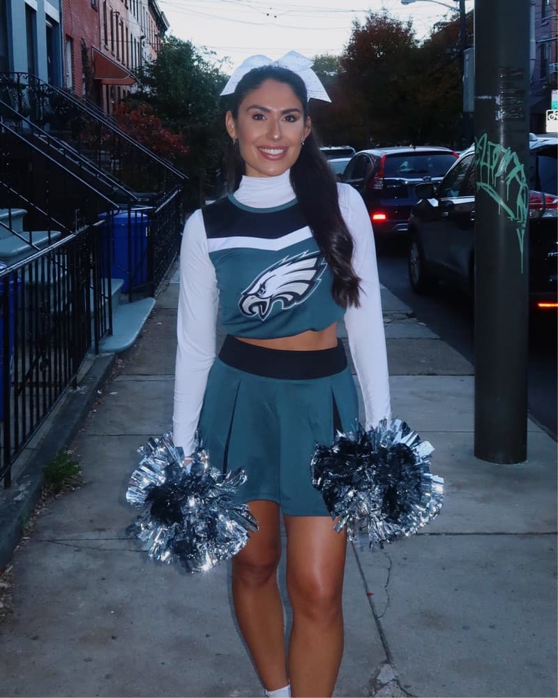 Cheerleading Eagles Costume  - Image 1
