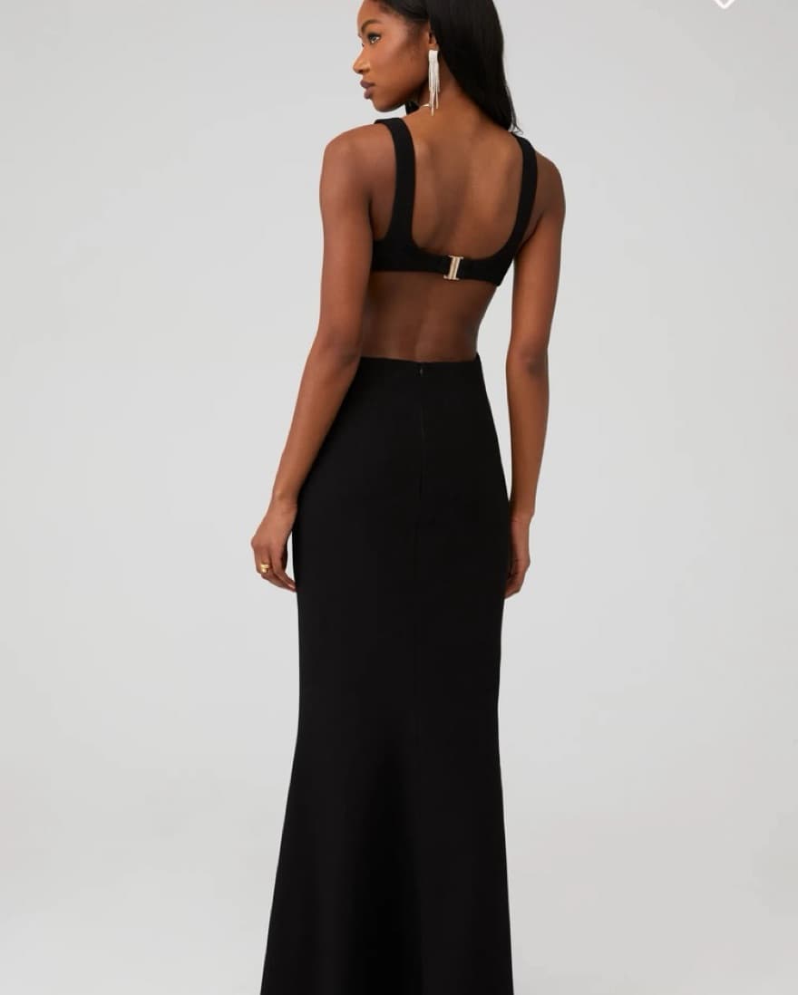 Significant Other Evie Black Dress - Image 2