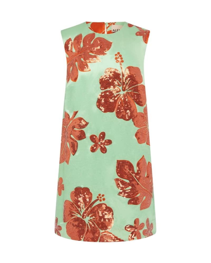 Alemais Sequin Floral Dress - Image 4