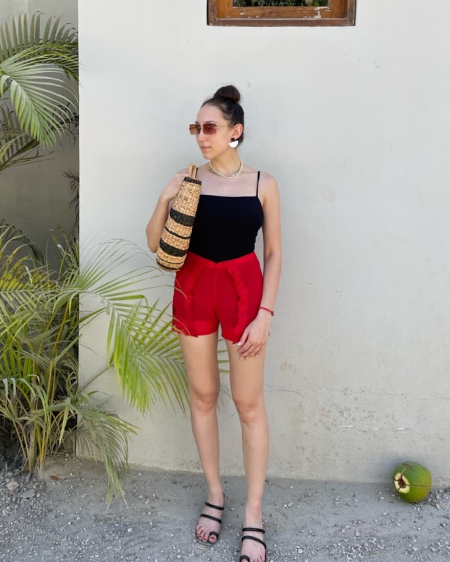 La Perla Sheer Silk Shorts  - Image 1