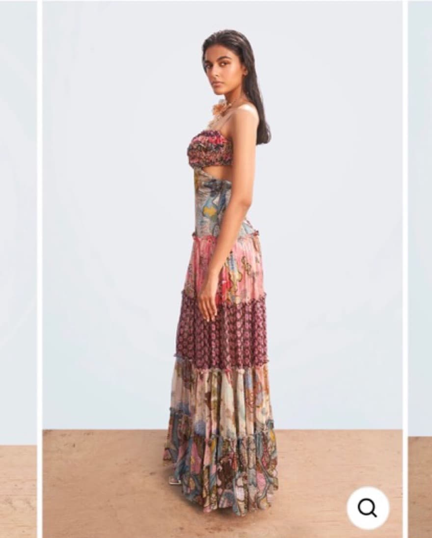 Aisha Rao Seaside Symphony Gown - Image 3