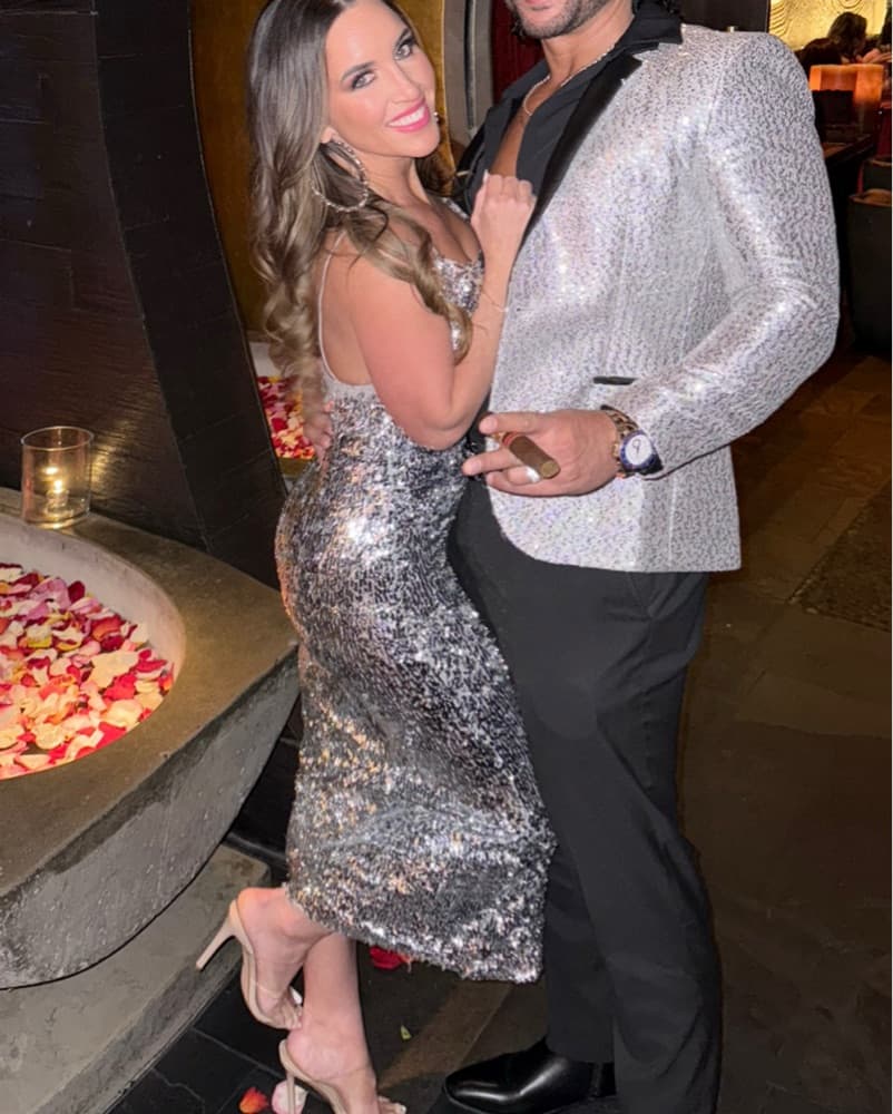 Sparkling Sequin Backless Cocktail Dress - Image 1