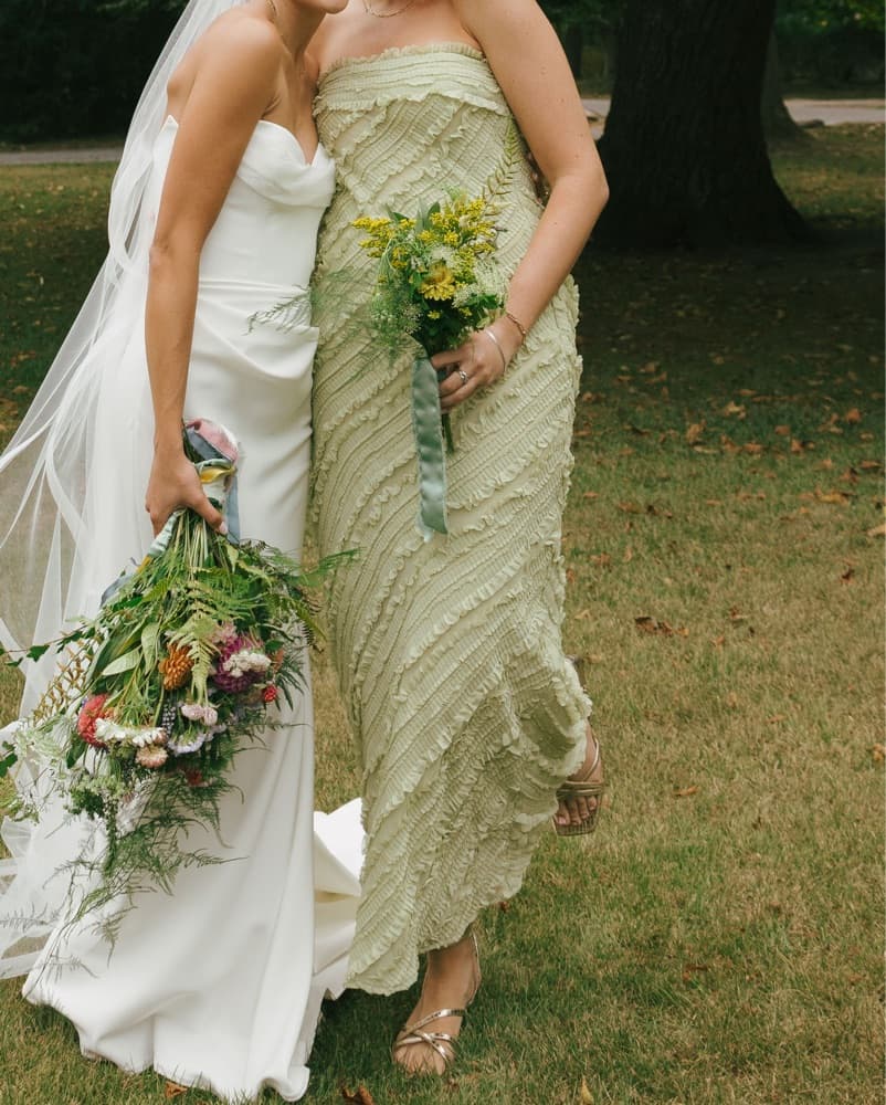 Endless Rose Strapless Ruffled Maxi Dres - Image 3