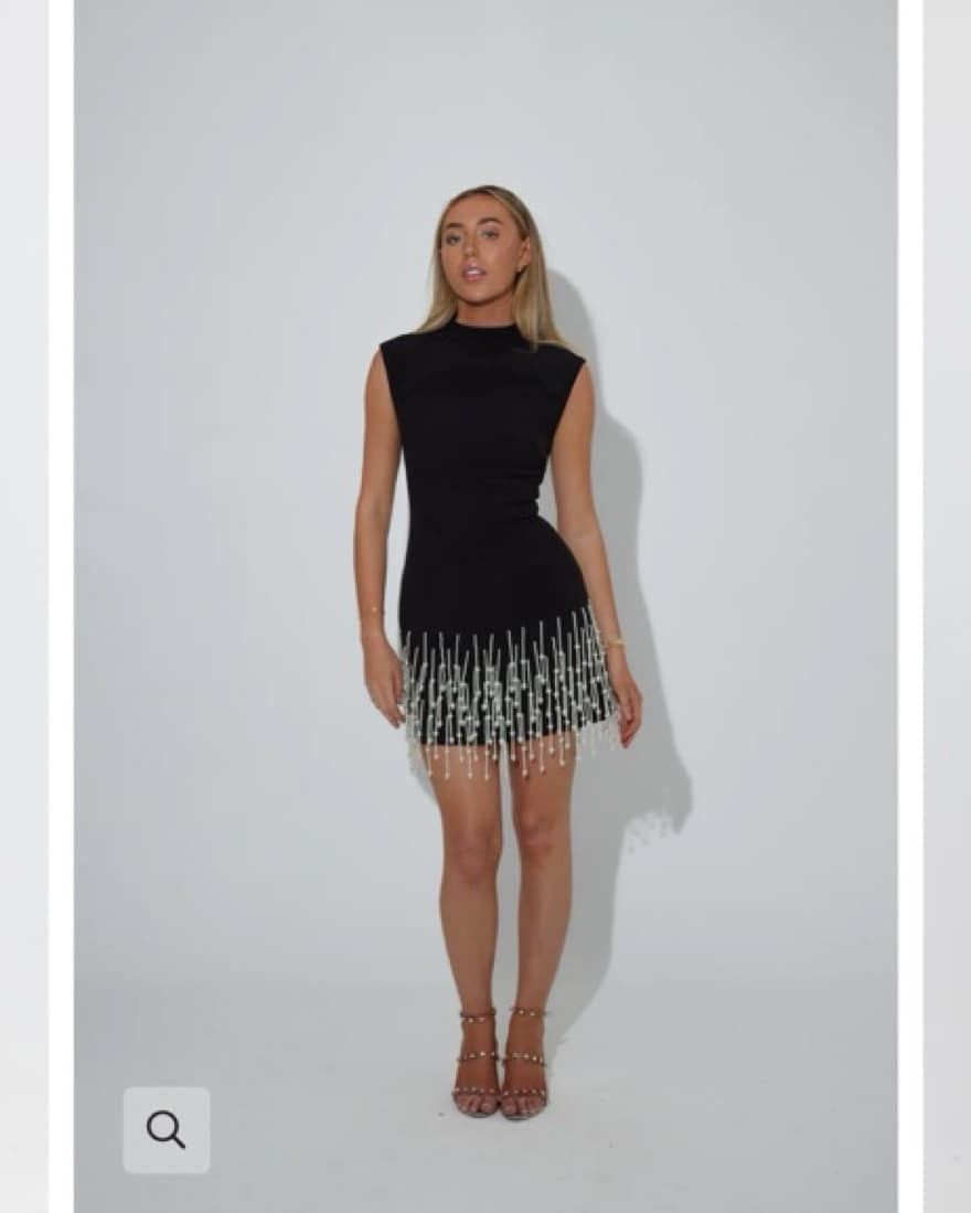 Odd Muse Pearl Drop Dress - Image 1