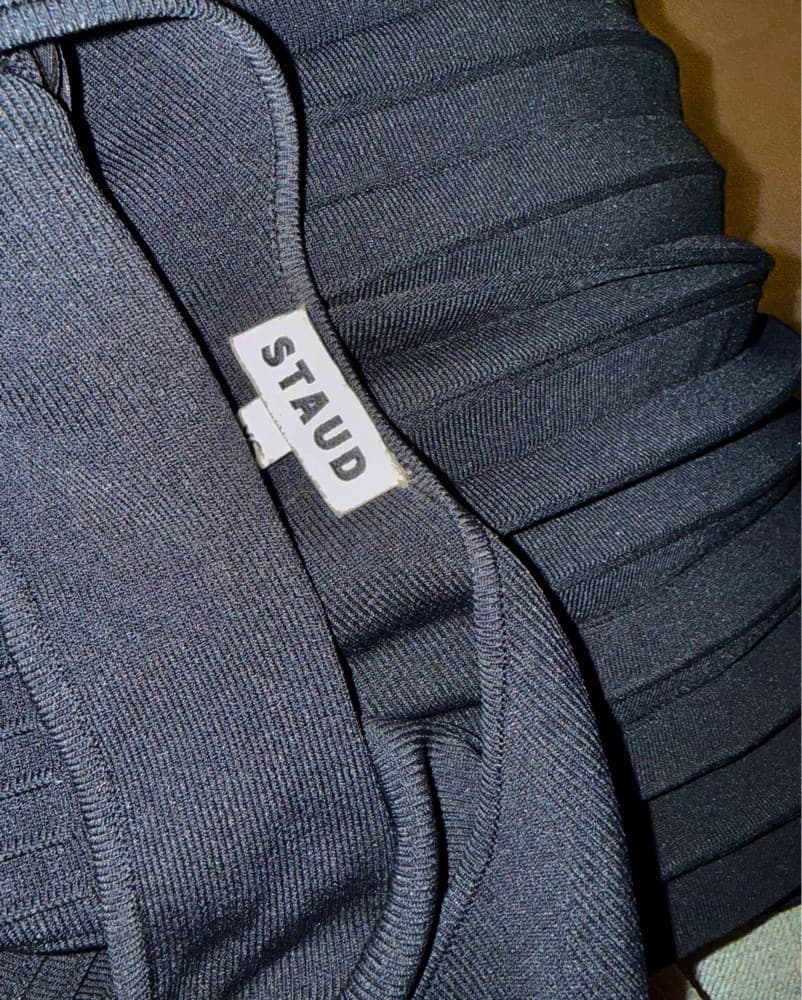 Staud Ellison Dress - Black XS - Image 2