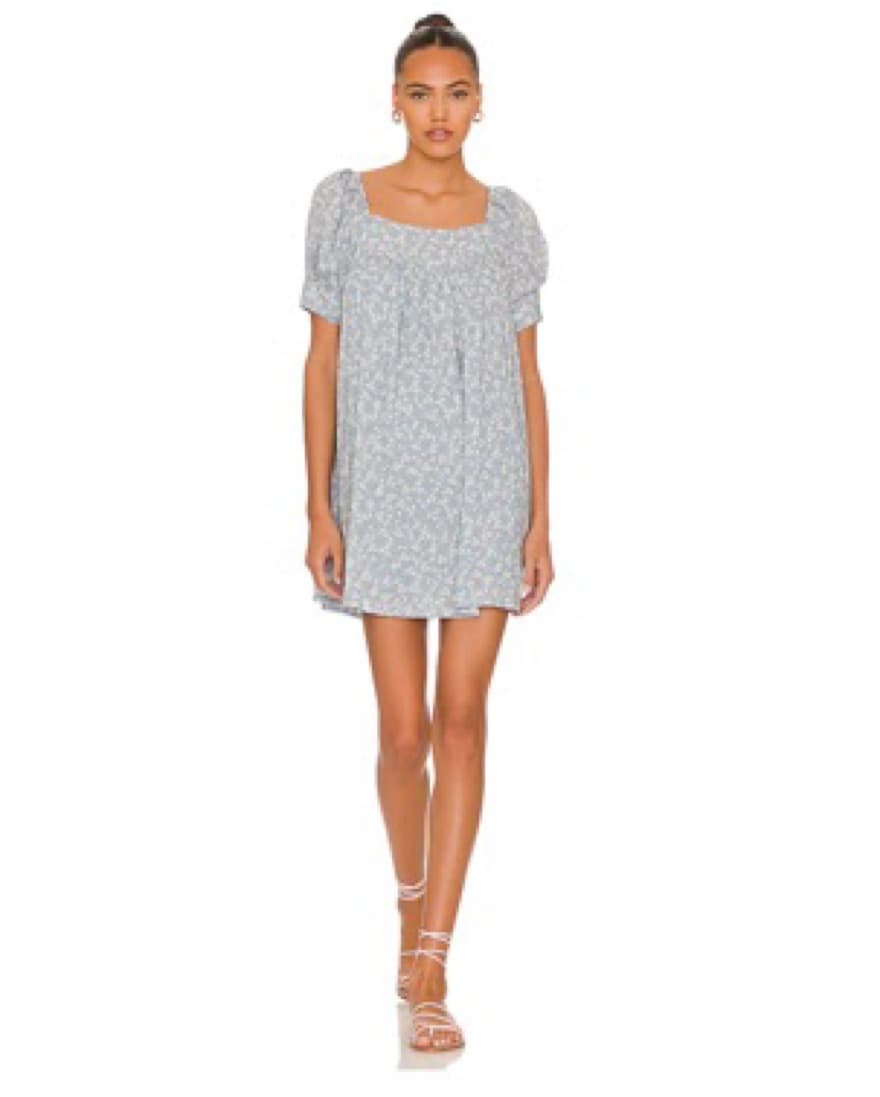 Small Brianna Dress In lakeside Blue - Image 1