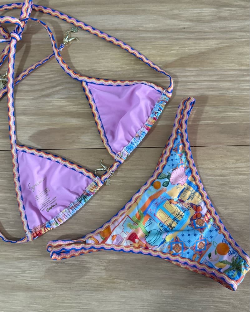 Bydee Cabana Prague Beaded Bikini Set - Image 6