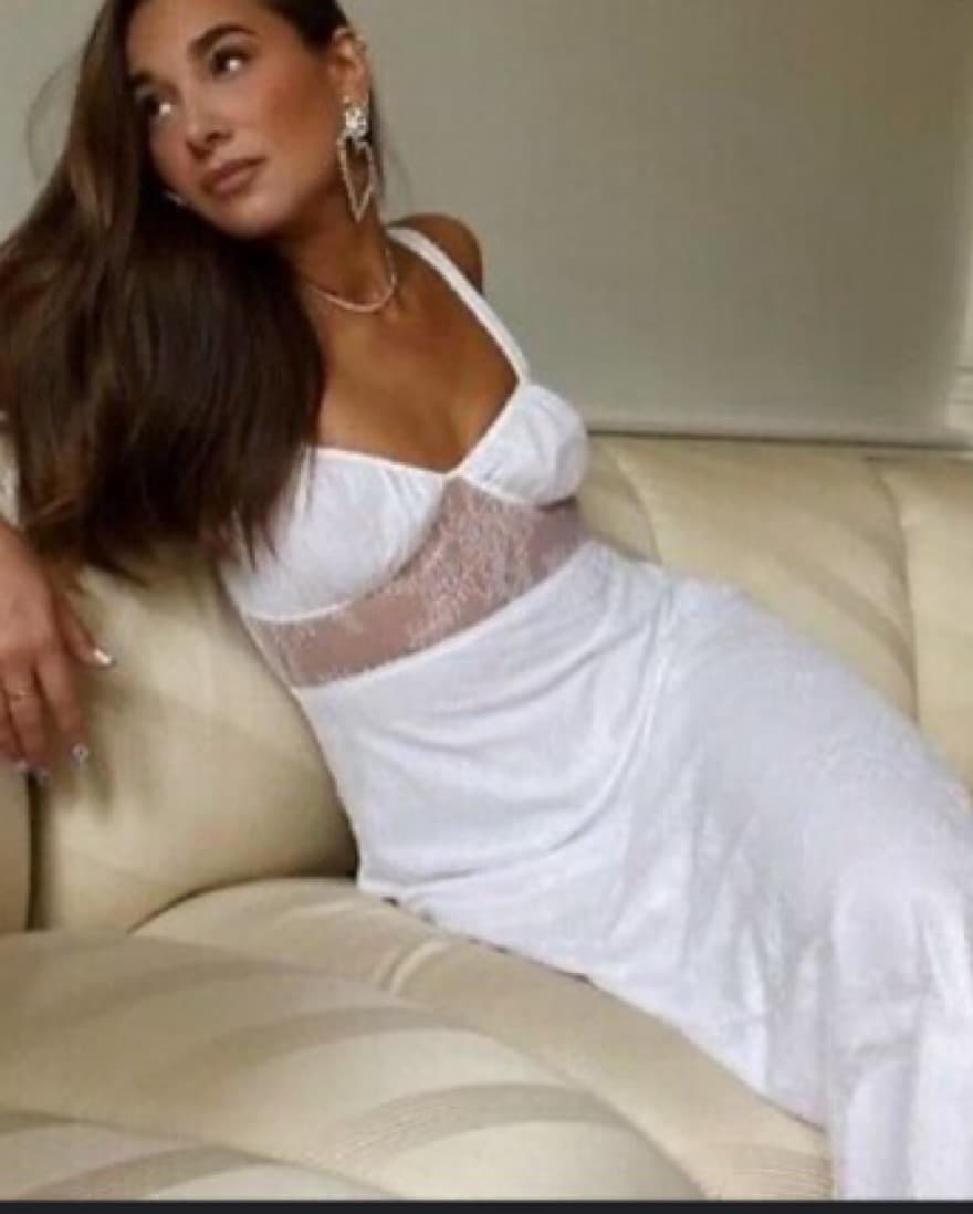 We Wore What Danielle Bernstein lace mid - Image 2
