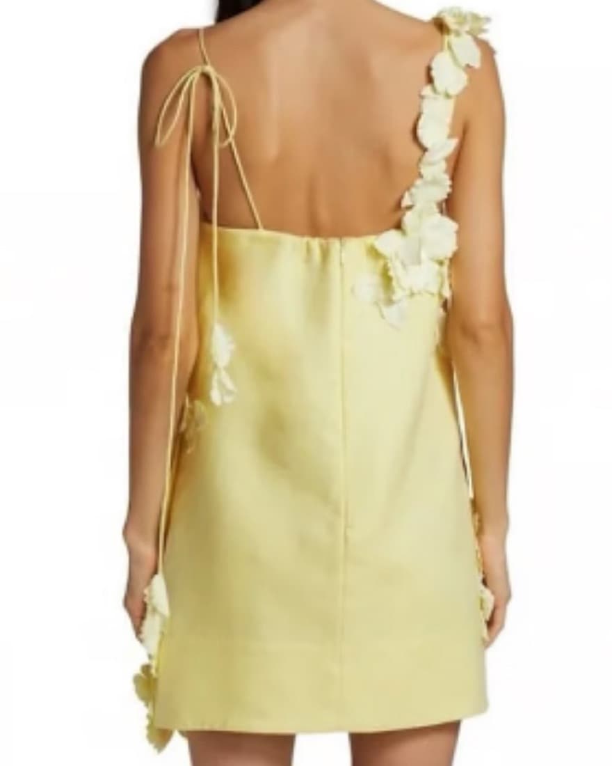 Zimmermann Yellow Mini Dress  - Image 2