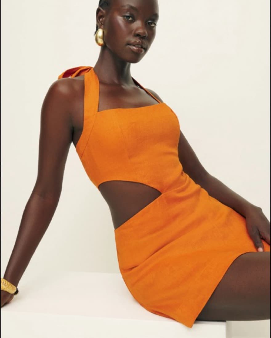 Valli Linen Dress Reformation  - Image 1