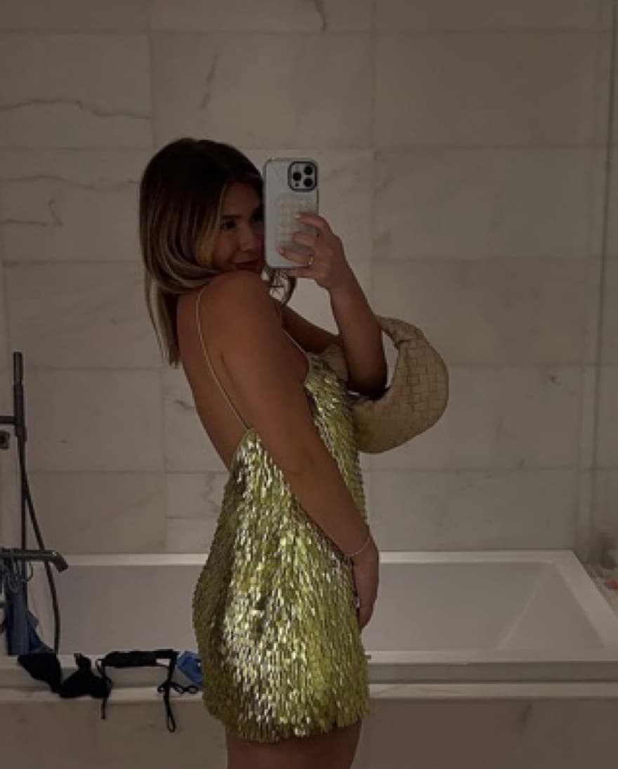 Retrofete Nara Sequin Dress - Image 2